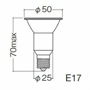 岩崎電気 アイ ダイクロクールハロゲンplus 省電力タイプ φ50 110V 50W形 広角 E17口金 JDR110V30WUV/WK/H2/E17