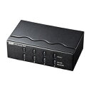 サンワサプライ ディスプレイ切替器 高解像度対応 電子式スイッチタイプ ミニD-sub HD 15pin用 SW-EV4N2