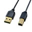 掠ץ饤 ˺USB֥ USB2.0 A-B 2.5m ֥å KU20-SL25BKK