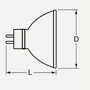 ウシオ 【ケース販売特価 10個セット】 ハロゲンランプ スーパーライン ADVANCE JRφ50 (省電力タイプ) 12V 45W 中角 GU5.3口金 JR12V45WLM/KUV-H_set 2