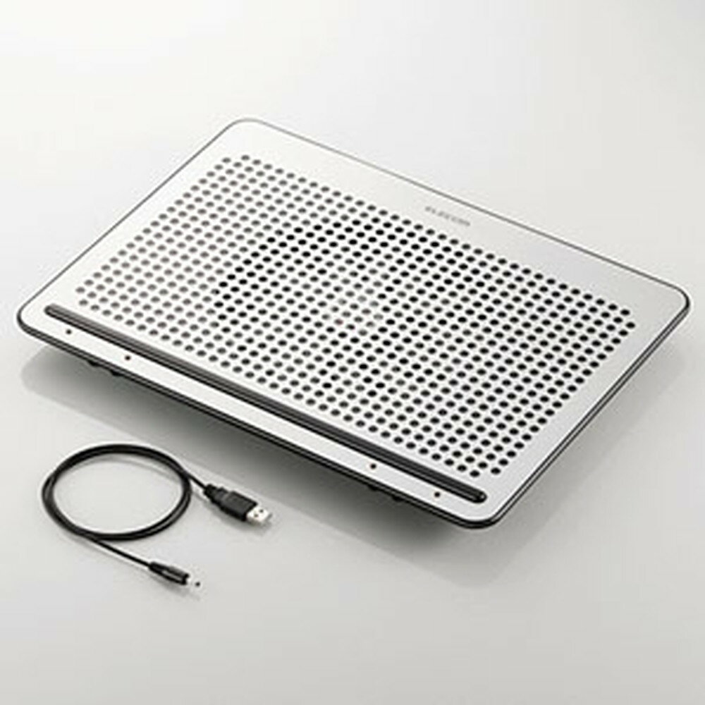ELECOM ノートPC用クーラー 角度調節・強冷タイプ 15.4～17インチ対応 SX-CL22LSV