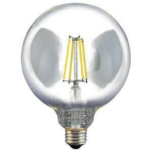 【特長】●きらめくレトロな明かりのLEDフィラメント電球です。白熱電球のように全方向に光が広がります。ペンダントなどに適したインテリア性のあるデザインです。●フリッカーも起こりにくい仕様になっており、きれいな光で空間を演出します。【仕様】●メーカー:東西電気産業●型番:TZG125E26C610027_set●商品名:[ガラス球]●仕上:クリア●形式:G●径(mm):125●口金:E26[定格]●電圧・消費電力:AC100V 6W●lm:700●色温度(mm):2700●白熱電球60W相当