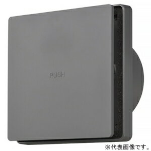 バクマ工業 樹脂製プッシュ式レジスター 自然給気用 操作部脱着式 壁面・天井面取付兼用 花粉対応フィルター付 150φ用 REPD-150JPF-G