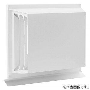 バクマ工業 角型横吹出し換気口 水切付 水止め付 アミ付 3メッシュ ステンレス製 SK-100RV-M-A3-W