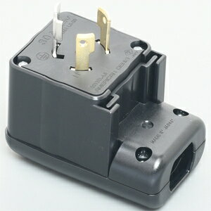 アメリカン電機 エルシェイププラグ プラカバー L型 引掛形 接地形2P 30A 3312EL-L5