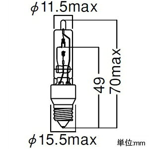岩崎電気 ハロゲン電球 ≪アイ クールハロゲン≫ 110V用 85W E11口金 JD110V85WN/P/M