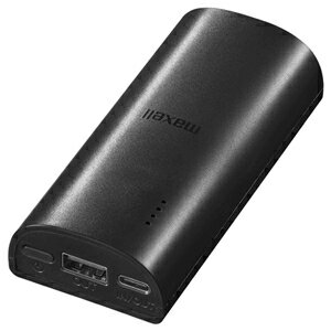 マクセル アーチ型モバイル充電バッテリー 容量6600mAh ブラック MPC-C6601BK マクセル アーチ型モバイル充電バッテリー 容量6600mAh ブラック MPC-C6601BK