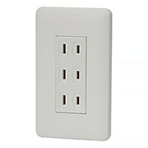 【仕様】●メーカー:神保電器●型番:WJ03402PW●商品名:●トリプル●定格:2P 15A/125V●構成品:・取付枠:WJK-1・プレート:WJE-3・コンセント:JEC-BN-555K-PW●色:ピュアホワイト(マンセル参考値 5.6Y 9.0/0.5)