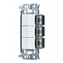 パナソニック 埋込スイッチセット 《SO-STYLE》 ほたるスイッチC×3 マットホワイト WNSS51777W