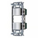 パナソニック 埋込スイッチセット 《SO-STYLE》 スイッチE×2 マットホワイト WNSS50494W
