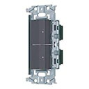パナソニック 埋込ロングハンドルスイッチセット 《SO-STYLE》 ほたるスイッチE×2 マットグレー WNSS53696H