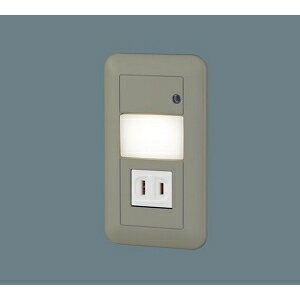 パナソニック LEDフットライト 電球色 壁埋込型 電球色 フットライト コンセント付 LBJ70077