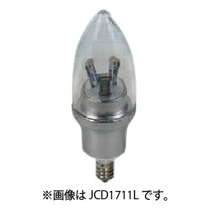 エスティーイー LED電球 デコキャンドル クラウン クラシック 調光タイプ 電球色 E12 JCD1211L
