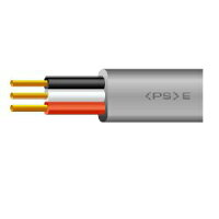 菅波電線【お買い得品2巻セット】VVFケーブル600Vビニル絶縁ビニルシースケーブル平形1.6mm3心100m巻灰色VVF1.6×3C×100m_2set