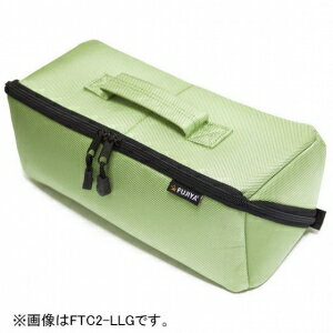 フジ矢 ヒッポケース 布製工具ケース 2L サイズ:420×160×160mm ライトグリーン FTC2-2LLG