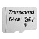 トランセンド microSDXCカード 64GB UHS-Ⅰ U1 A1 TS64GUSD300S