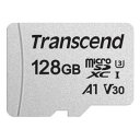 トランセンド microSDXCカード 128GB UHS-Ⅰ U3 V30 A1 TS128GUSD300S