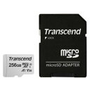 トランセンド microSDXCカード 256GB UHS-Ⅰ U3 V30 A1 アダプタ付 TS256GUSD300S-A