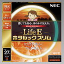 ホタルクス NEC 環形蛍光灯 《ホタルックスリム Life E》 高周波点灯専用 27W形 残光タイプ 電球色 FHC27EL-LE-SHG2