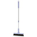 テラモト BM-2ホーキ 幅26cm 伸縮柄 全長664~1020mm アクアブルー CL-465-220-5
