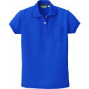 アイトス レディース半袖ポロシャツ ブルー 5 AZCL20000035