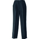 アイトス レディースシャーリングパンツ 1タック ブラック 3L AZHS26010103L