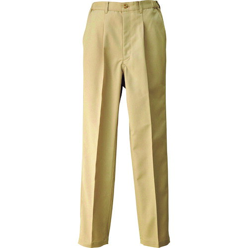 アイトス レディースシャーリングチノパンツ 1タック ベージュ S AZHS2603002S