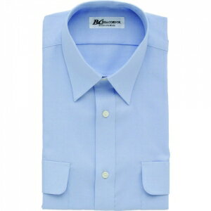 アイトス 半袖カッターシャツ(3035) サックス 38 AZ4302000738