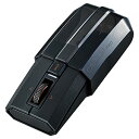 ELECOM ワイヤレスマウス 《CAPCLIP PRO》 Bluetooth®5.0方式 UltimateBlueLED方式 Mサイズ 4ボタン ブラ...