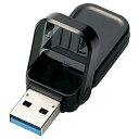 ELECOM tbvLbvUSB[ USB3.1Gen1Ή 128GB ubN MF-FCU3128GBK