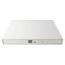 ELECOM ポータブルDVDドライブ USB2.0対応 Windows用書込ソフト・Type-Cケーブル付 ホワイト LDR-PMK8U2CLWH