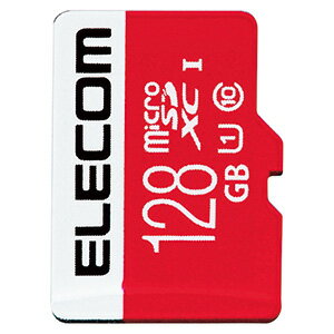 ELECOM microSDXCカード 128G 防水性能I