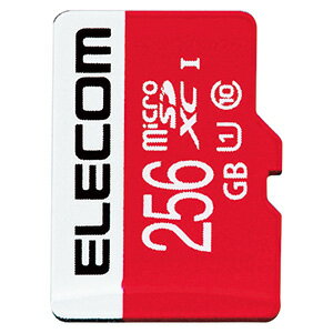 ELECOM microSDXCカード 256G 防水性能IPX7 UHS-&#8544;U1対応 GM-MFMS256G 1