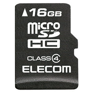 ELECOM microSDHCカード 16GB 防水性能IPX7 Class4対応 データ復旧サービス付 MF-MSD016GC4R ELECOM microSDHCカード 16GB 防水性能IPX7 Class4対応 データ復旧サービス付 MF-MSD016GC4R