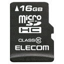 ELECOM microSDHCJ[h 16GB h\IPX7 Class10Ή f[^T[rXt MF-MSD016GC10R