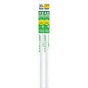 電材堂 LED直管20W形 昼白色 グロー式 2本セット LDF20N/8/10/2/2PDNZ