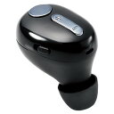 ELECOM ヘッドセット 超極小サイズ Bluetooth®5.0対応 Type-Cポート搭載 ブラック LBT-HSC30MPBK