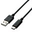 ELECOM USB2.0֥ TypeA-TypeC 3Aб Ĺ2.0m TB-AC20NBK