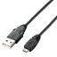 ELECOM USB2.0֥ TypeA-microB ֥åPC Ĺ1.0m TB-AMB10BK