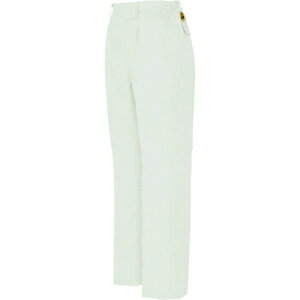 アイトス レディースシャーリングパンツ(1タック) ホワイト 3L AZ64130013L