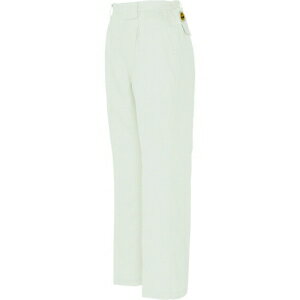 アイトス レディースシャーリングパンツ(1タック) ホワイト 5L AZ64130015L