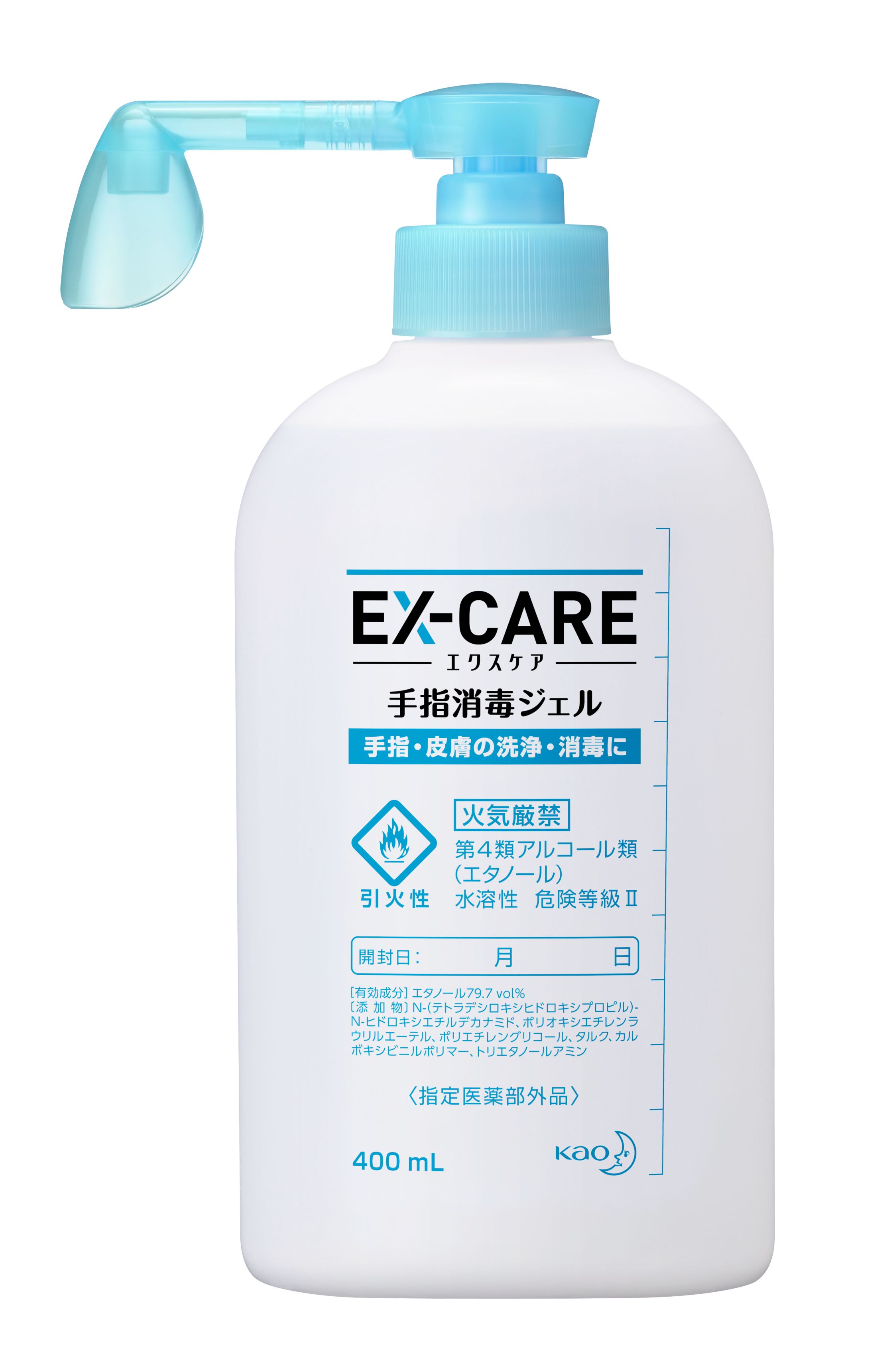 花王プロフェッショナル・サービス EX-CARE 手指消毒ジェル 業務用 400mL 4901301374950