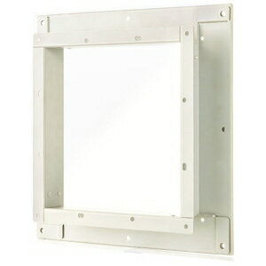 日本キヤリア(東芝) 薄板取付用アタッチメント 防火ダンパー付ウェザーカバー用 一般換気扇用 20cm用 PT-20SD