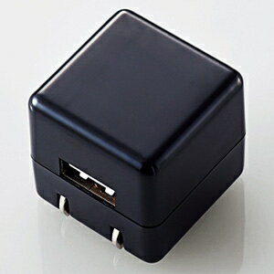 ELECOM AC充電器 キューブ型 DAP用 長寿命最大出力1A USB-A×1ポート ブラック AVA-ACUAN007BK ELECOM AC充電器 キューブ型 DAP用 長寿命最大出力1A USB-A×1ポート ブラック AVA-ACUAN007BK