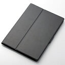 ELECOM ソフトレザーフラップカバー 手帳型 9.7インチiPad 2017年・2018年モデル用 軽量スリムマグネットフラップ フリーアングルTB-A18RWVFUBK