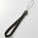 ELECOM ハンドストラップ スマートフォン用 スタンダード長さ約13cm P-STH01BK