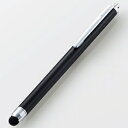 ELECOM タッチペン 超感度ペン先約6mm ブラック P-TPC02BK