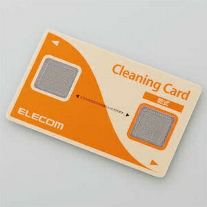 ELECOM クリーニングカード ICカードリーダ・ライタ用 乾式除電LEVEL1 クリーニングクロス付 CK-CR1
