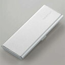 ELECOM メモリーカードケース ≪MEMORY CLIP≫ マルチスティックシルバー CMC-SDCAL04SV