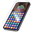 ELECOM 液晶保護ガラスフィルム ゲーム用 高光沢PM-A20BFLGGE